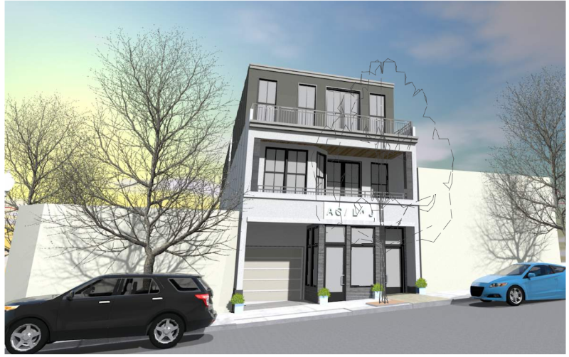 Rendering of the approved project at 213 Visitacion Ave.