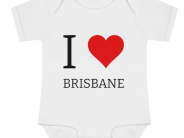 I Love Brisbane Baby Bodysuit