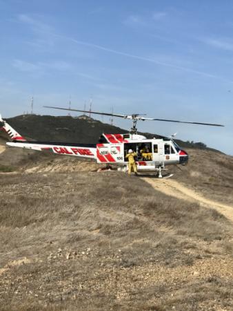 cal fire helicopter