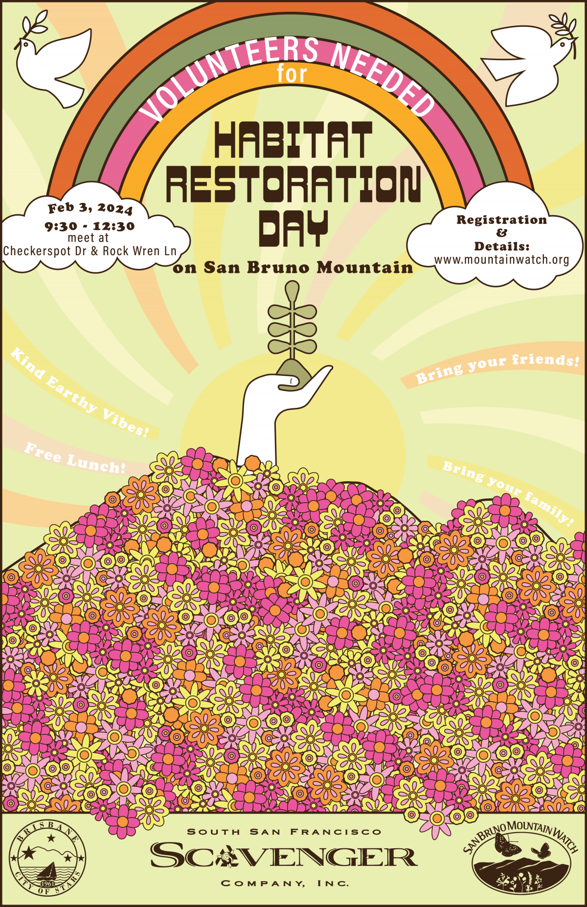 Habitat Restoration Day flyer